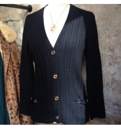 Cardigan CELINE sport vintage T36