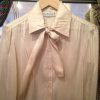 Blouse GIVENCHY soie vintage monogramme
