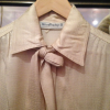 Blouse GIVENCHY soie vintage monogramme