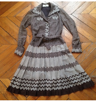 Robe Anny Blatt graphique T34