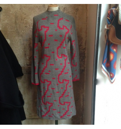 Robe Courreges vintage maille TM
