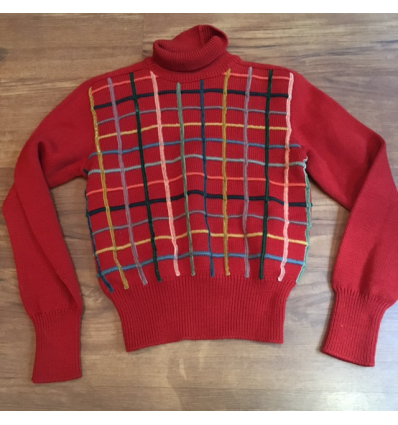 Pull col roulé Jean Paul Gaultier vintage