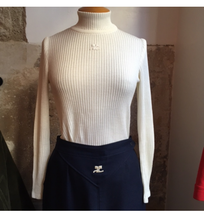 Pull manches longues COURREGES vintage