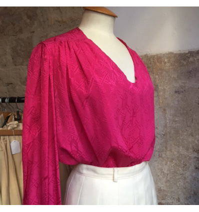 Blouse soie vintage Hermès taille 40