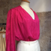 Blouse soie vintage Hermès taille 40