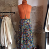 Jupe Saint-Laurent vintage taille 36 ikat