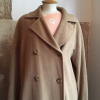Manteau Max Mara court camel
