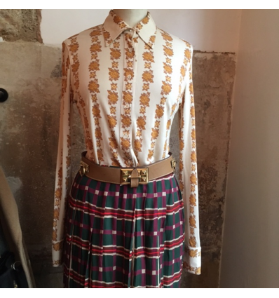 Blouse CELINE vintage soie T38