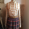 Blouse CELINE vintage soie T38