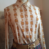 Blouse CELINE vintage soie T38