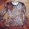 Top Leopard Escada vintage T36
