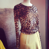 Top Leopard Escada vintage T36