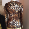 Top Leopard Escada vintage T36