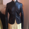 Veste Valentino cuir noire T36 ou petit 38