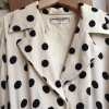 Robe Saint-Laurent vintage pois T38