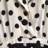 Robe Saint-Laurent vintage pois T38