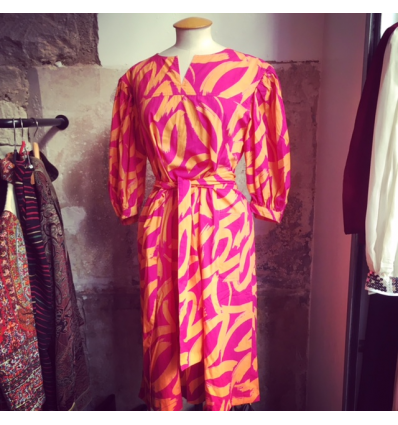 Robe Guy Laroche vintage imprimée taille 36guy