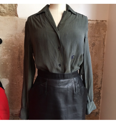 BLOUSE CELINE VINTAGE soie T38
