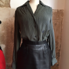 BLOUSE CELINE VINTAGE soie T38