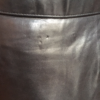 Jupe cuir vintage Saint-Laurent T34/36