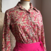 Chemisier Cacharel vintage liberty