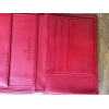 Porte-monnaie Valentino vintage cuir rouge