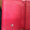 Porte-monnaie Valentino vintage cuir rouge