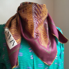 Carre Lanvin vintage soie mixte