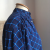 Blouse Saint-Laurent vintage soie bleue