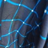 Blouse Saint-Laurent vintage soie bleue