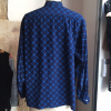 Blouse Saint-Laurent vintage soie bleue