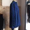 Blouse Saint-Laurent vintage soie bleue