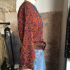 Blouse Saint-Laurent vintage folk T34