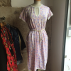 Robe Hyperbole Courreges coton