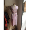 Robe Hyperbole Courreges coton