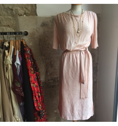 Robe NINA RICCI vintage maille T38