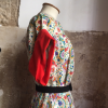 Robe CELINE vintage seventies imprimée
