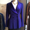 Veste CELINE Smocking bleu roi t36