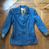 Veste vintage MISS VALENTINO LEOPARD T38