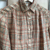 Blouse CELINE VINTAGE SOIE t36