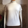 Pull COURREGES vintage blanc taille L