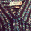 Chemise CELINE vintage imprimé floral T40