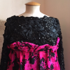 Robe Saint-Laurent vintage dentelle soie T40