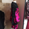 Robe Saint-Laurent vintage dentelle soie T40