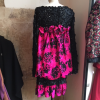 Robe Saint-Laurent vintage dentelle soie T40