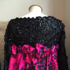 Robe Saint-Laurent vintage dentelle soie T40