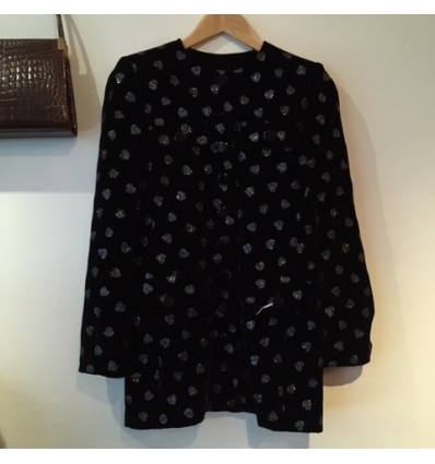 Veste longue Saint-Laurent variation vintage 