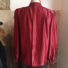 Blouse soie VALENTINO vintage rayures TM