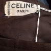 Jupe CELINE Marron années 70