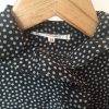 Blouse soie Saint-Laurent vintage pois T38